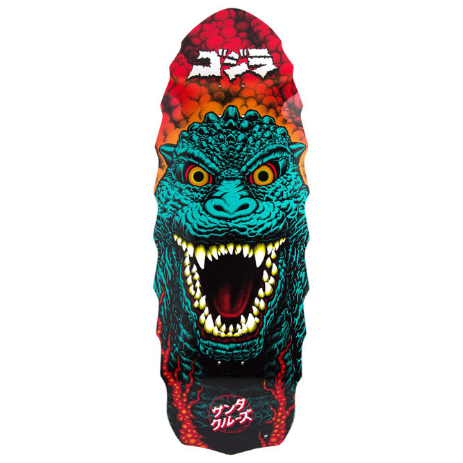 Godzilla Zerstörer Mehrfarbig 11" Skateboard Deck