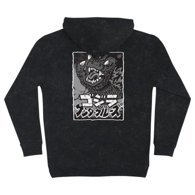 Godzilla Hand Hoodie Schwarz