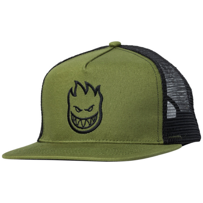 Bighead Einstellbare Snapback-Kappe Olive/Schwarz