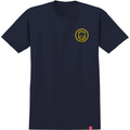 Klassisches Swirl T-Shirt Navy