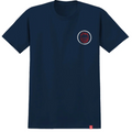 Klassisches Swirl T-Shirt Navy