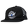 Flying Classic Verstellbare Snapback Schwarz Weiß/Blau