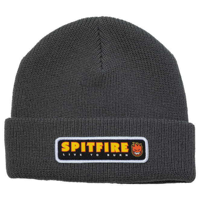 LTB Script Patch Beanie Anthrazit