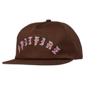 Alte E Arch Snapback Kappe Grau