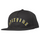 Alte E Arch Snapback Kappe braun