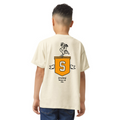 Kinder Handplant Grünes T-Shirt Natur