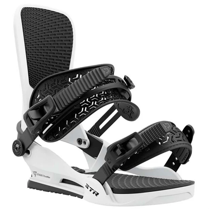 STR White 2025 Snowboard-Bindungen