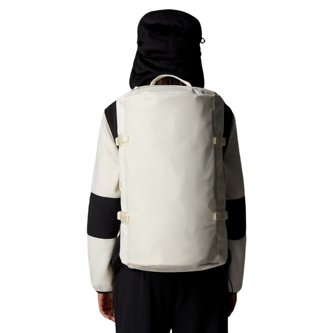 Base Camp S Duffel Bag White Dune/TNF White