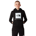 Kinder Box Hoodie Dunkel Salbei/Asphalt Grau Regen Camo Druck