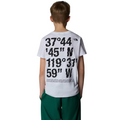 Kids Coordinates Grafik T-Shirt TNF Blau