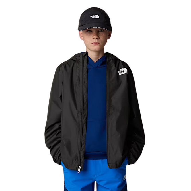 Kids Zipline Rain Jacket Black