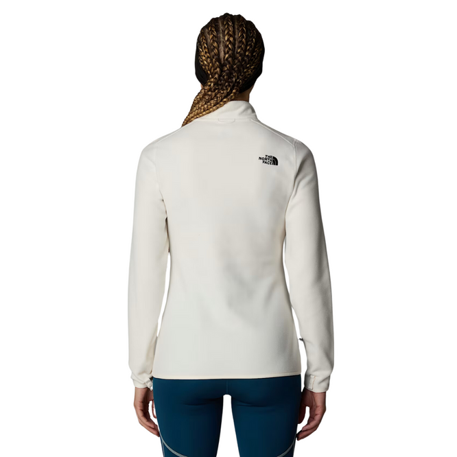 Womens Glacier Full-Zip Fleece Weiß Dune/NPF