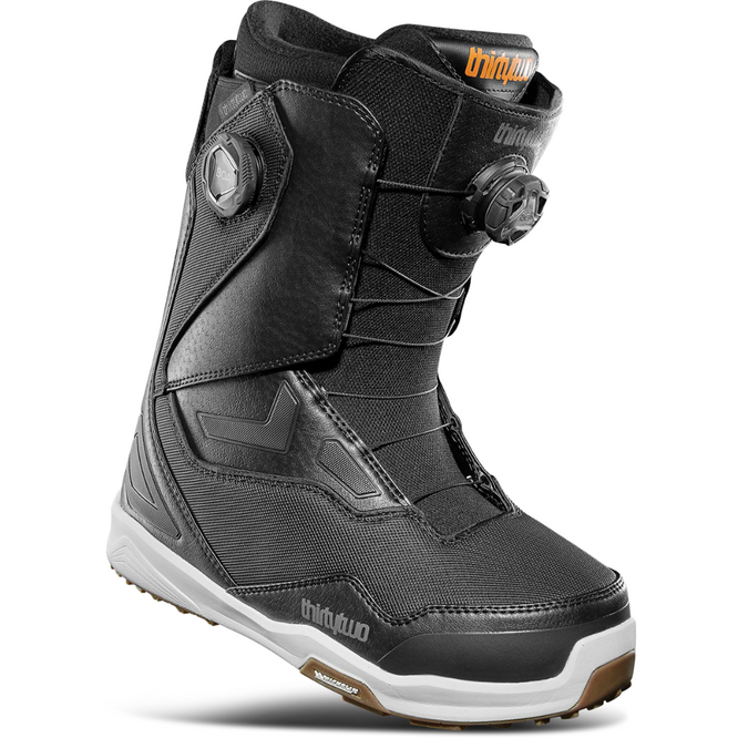 TM-2 Double BOA Wide Schwarz/Weiß/Gum 2025 Snowboardschuhe