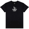 Thrasher x Antiheld decken die Erde T-shirt schwarz