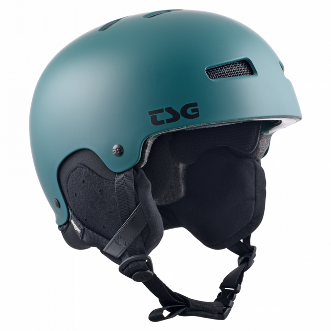 Gravity Solid Colour Helm Satin Forest