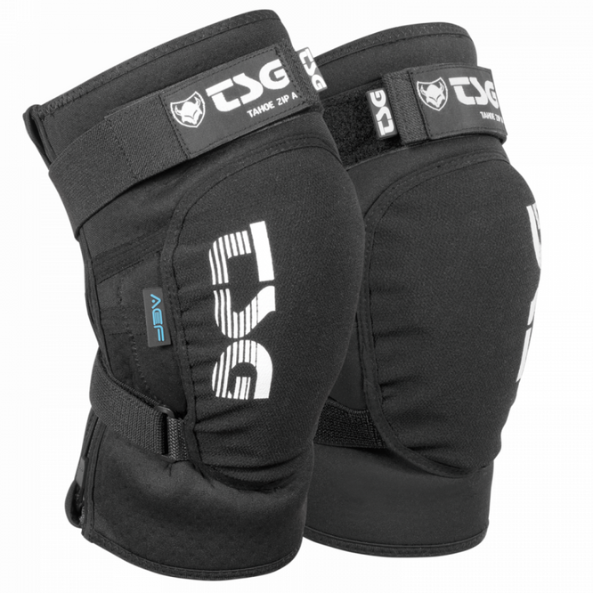 MTB Kneeguard Tahoe Zip A Black