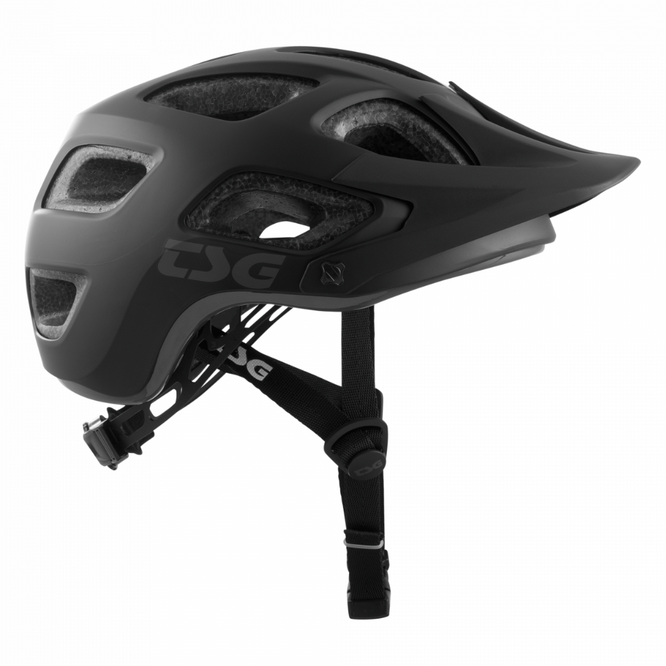 Seek Solid Colour Satin Black MTB-Helm