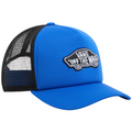 Kids Classic Patch Curved Bill Trucker Cap Schwarz/Weiß