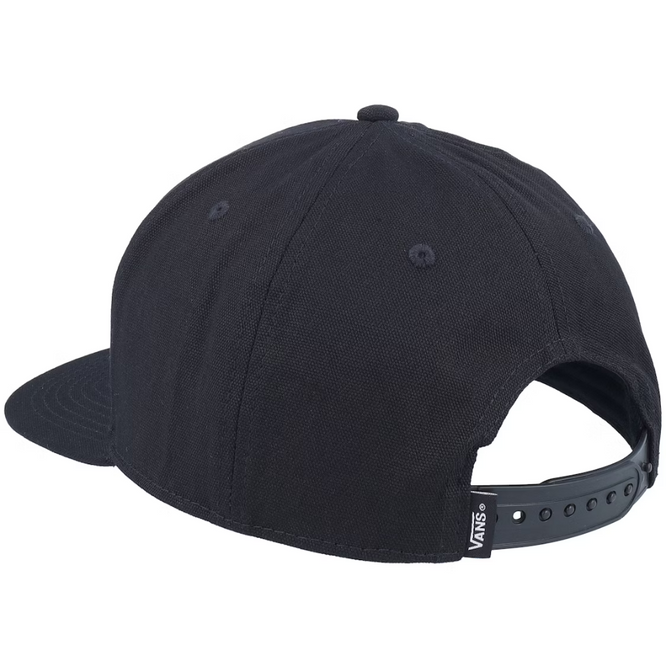 Off The Wall Patch Snapback Cap Schwarz