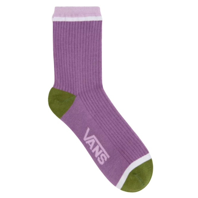 Womens Mile Half Crew Socken Grape Jam