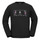 Essential Crew Fleece Schwarz