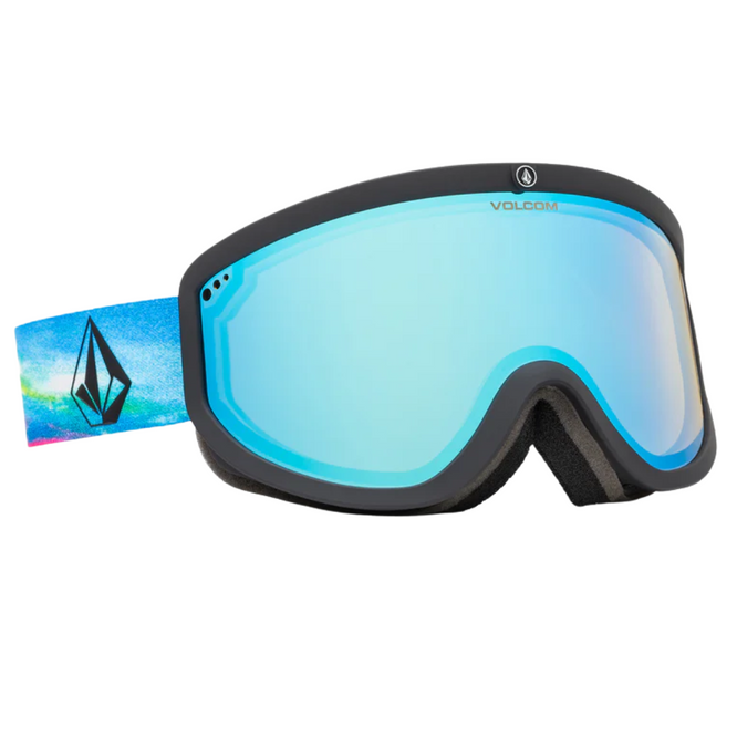 Fußabdrücke Mike Ravelson + Ice Chrome Lens Snowboard Goggles