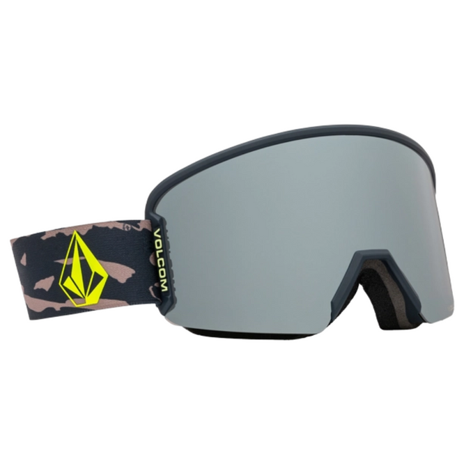 Garden 2 Camo + Silver Chrome Lens Snowboardbrille