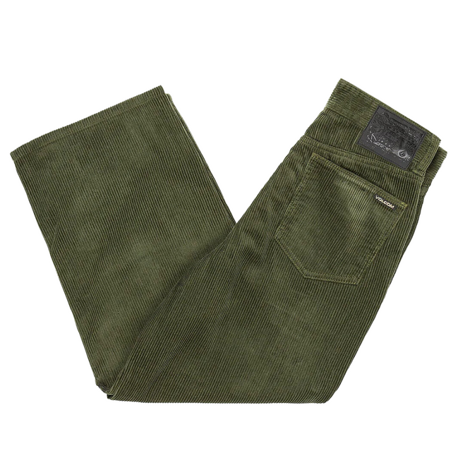 Kinder Billow Cord Hose Squadron Green