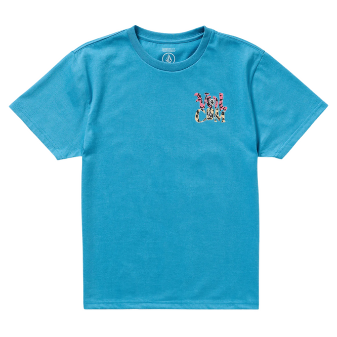 Kids Eye Warp T-Shirt Blue Turquoise