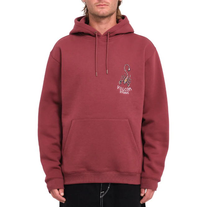 Lintell Klassischer Hoodie Merlot