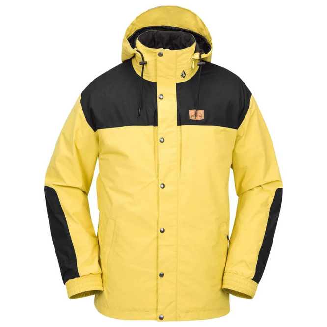 Longo Gore-Tex Snowboard Jacke Dunkelgelb