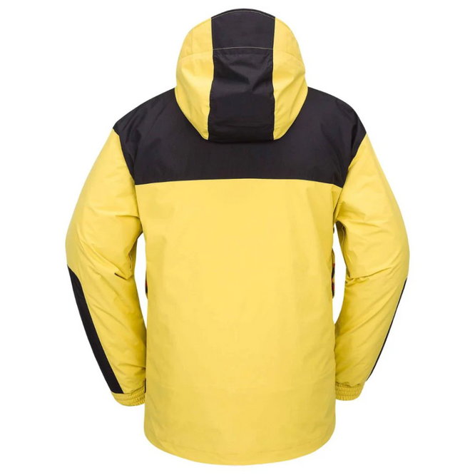 Longo Gore-Tex Snowboard Jacke Dunkelgelb