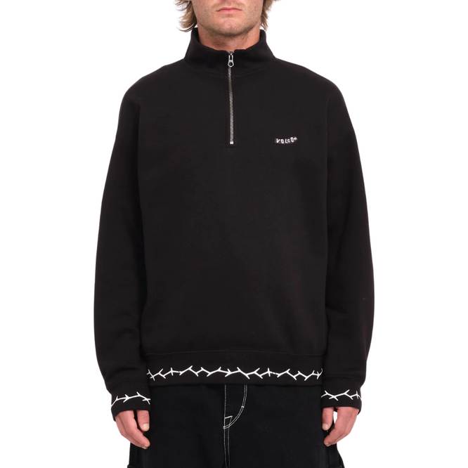 Mocklov Crew Sweatshirt Schwarz