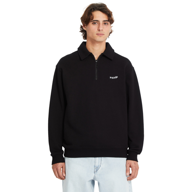 Nevermine Terry Crewneck Black