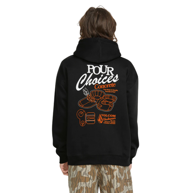 Pour Choices Hoodie Schwarz