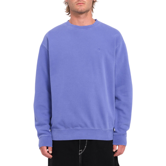 Single Stone Crew Sweatshirt Ballpoint Blau