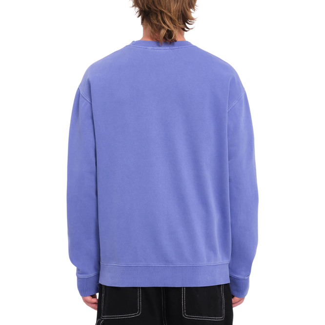 Single Stone Crew Sweatshirt Ballpoint Blau