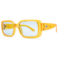 True Sunglasses Gloss Mustard/Blue