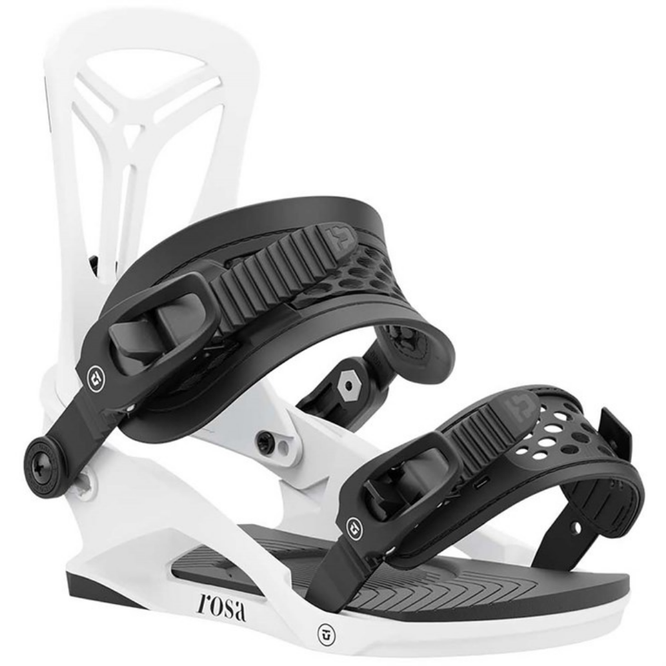 Damen Rosa White 2025 Snowboard Bindungen