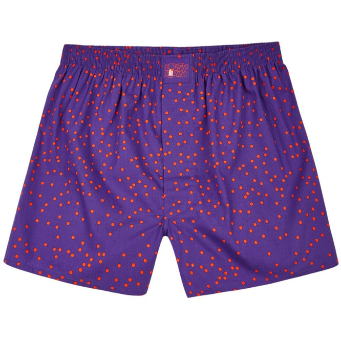 Dots Boxershorts Purple